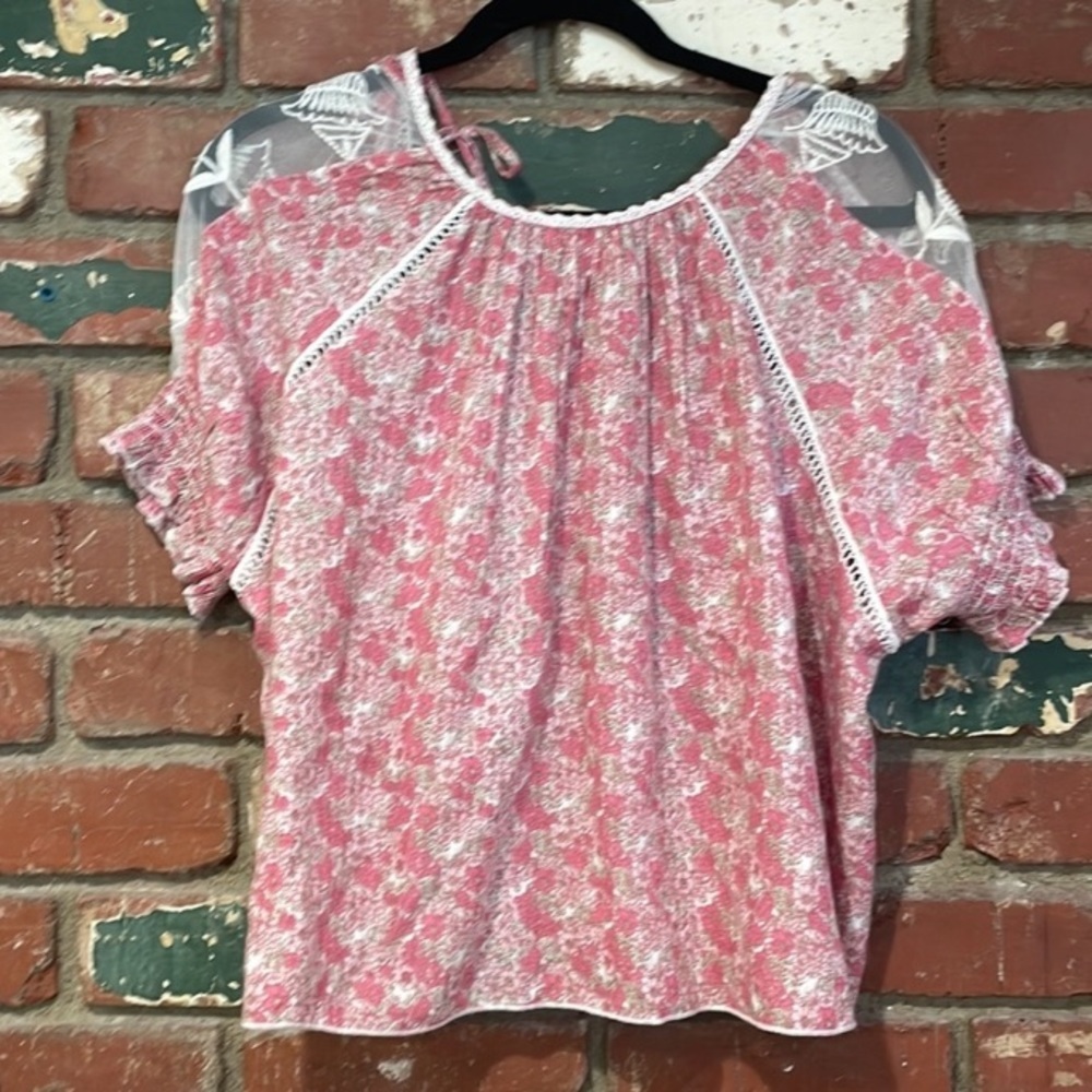 COPY - Sale today ❤️Urban Outfitters Pink lace top size small - Picture 6 of 15
